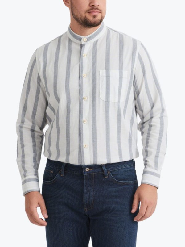 mens-large-size-classic-striped-business-long-sleeved-shirt