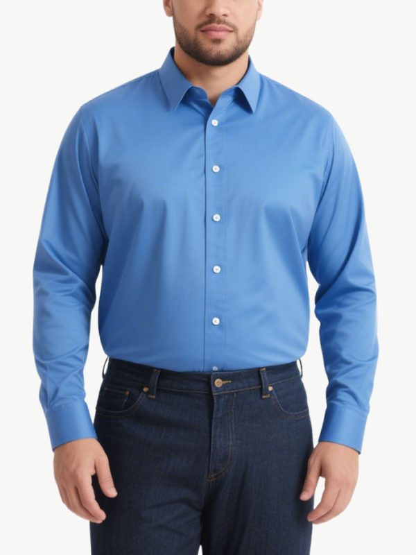 mens-large-size-fashion-solid-color-business-long-sleeved-shirt