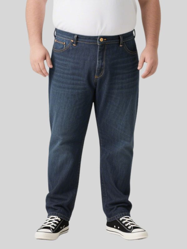 mens-plus-size-simple-jeans-neat-and-generous
