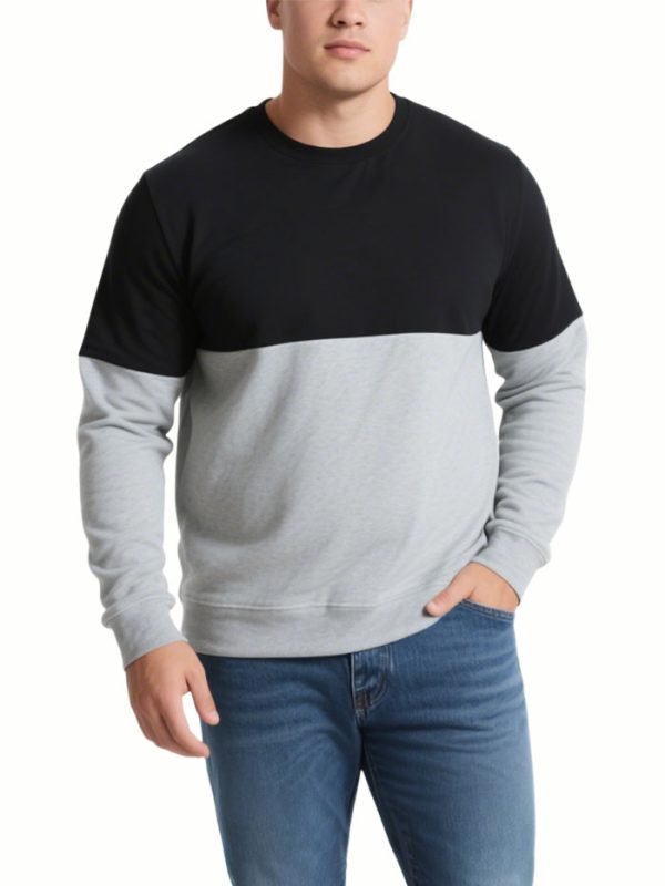 mens-oversized-crew-neck-two-tone-simple-sweatshirt