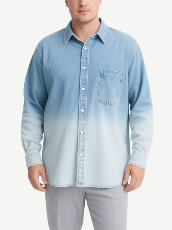 mens-plus-size-trendy-gradient-design-denim-long-sleeve-shirt