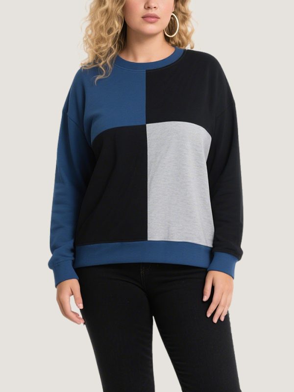 womens-comfortable-spliced-plus-size-long-sleeved-t-shirt